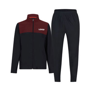 ชุดวอร์มผ้าโพลีเอสเตอร์ระบายอากาศสำหรับผู้ชายชุดวอร์มสำหรับฤดูหนาวผ้าเฟรนช์เทอร์100% แบบลำลองมีสไตล์ใหม่2025 - Product Image 1