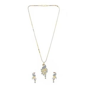 AD Peacock Pendant Elegant <b>Wedding</b> <b>Accessory</b> - Product Image 2