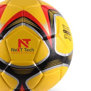 Next Tech Nouveau style Technologie hybride de football Ballon de match professionnel Matériau de texture en TPU Conception personnalisée et logo personnalisé - Product Image 3