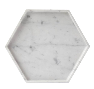 Plateau en marbre élégant plateau de service cosmétique de bijoux pour la décoration de la maison et le plateau d'affichage de bijoux - Product Image 3