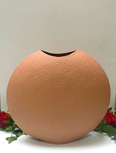 Top Trending logotipo personalizado polvo capa acabado hierro florero moderno hecho a mano decoración de la boda para el hogar Hotel venta al por mayor Metal - Product Image 3