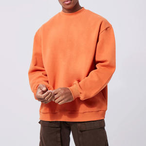 Sudaderas de Alta Calidad 100% Algodón Felpa Transpirable de Corte Holgado para Hombre, Diseño de Logotipo Impreso Personalizado, Impresión Digital, 2 Piezas - Product Image 4