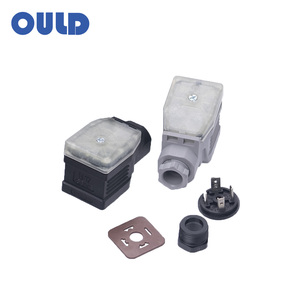 Nhà máy cung cấp chọn-có thể IP65 hirschmann Din-43650 solenoid nối 400V 3P + E gdme3013 gdme 3011 Đen - Product Image 4