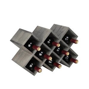 Factory Custom Ash Wine <b>Storage</b> <b>Rack</b> for bar Restaurant Solid Wood <b>Bottle</b> Holder Bentwooden Wine <b>Rack</b> - Product Image 5