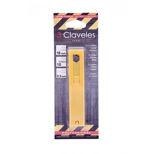 10 lame di ricambio ad alte prestazioni per taglierina da 18 mm (3 Claveles 00236) - Product Image 2