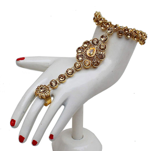 2023 nouveauté qualité supérieure multicolore bijoux de mariée à la main collier et boucles d'oreilles ensemble unique indien Afghan ensembles de bijoux - Product Image 3