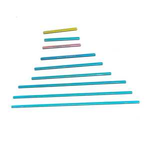 Lot de 9 tiges de connexion vétérinaires en titane, instruments chirurgicaux orthopédiques en acier inoxydable, kit de fixation osseuse manuel CE - Product Image 5