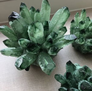 Amazing Natural Green Phantom <b>Cluster</b> For Home Office Decoration Business Gifts <b>Crystal</b> Healing Decor Showcase Pieces <b>Crystals</b> - Product Image 5