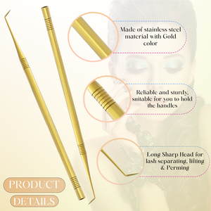 Eyelash Lift Metal Tool <b>Lash</b> Lift <b>Separation</b> Comb Eyebrow Perming Tinting Stainless Steel Lifting Accessories Professional Tool - Product Image 4