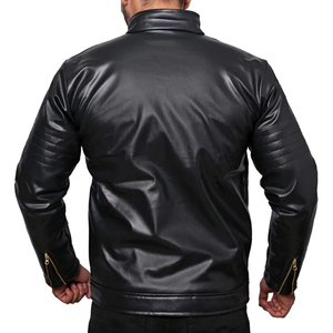 Chaqueta para Hombre 2025, Mejor Diseño al por Mayor, Chaqueta Entallada para Hombre, Chaqueta de Cuero Negra, Chaqueta Abrigada para Hombre - Product Image 5