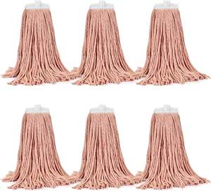 New Style High Quality Eco-friendly Durable Wood Multi-functional Flat Mop Cotton Thread Head Self-Wringer Stainless Tray - Product Image 1