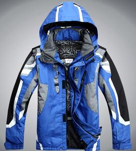 แจ็คเก็ตลำลองปักโลโก้ผู้ชายน้ำหนักเบากันรอยย่น - Product Image 3