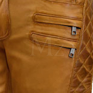 Pantalon en cuir de couleur personnalisée pour l'extérieur pantalon en cuir véritable nouveau design de pantalon en cuir pour hommes - Product Image 6