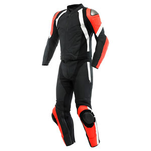 Vêtements de course automobile et de moto sur mesure en gros, combinaison de moto en cuir véritable, respirabilité et confort, combinaison de moto - Product Image 1