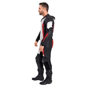 Vêtements de sport de moto personnalisés OEM pour hommes Combinaison coupe-vent en cuir pur grande taille en cuir véritable pour la moto et la course automobile - Product Image 2