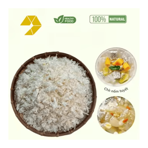 เห็ดหิมะแห้ง (Tremella fuciformis) แบบเกล็ด สำหรับทำของหวาน ซุป และเครื่องดื่ม ปรุงง่าย ผลิตในเวียดนาม - Product Image 3
