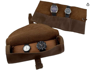 Boîtier de montre en cuir léger de haute qualité Tendance Bijoux Cadeau Accessoire de l'Inde Fabricant - Product Image 2