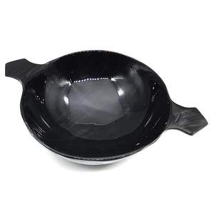 Bol à salade artisanal de haute qualité en corne de buffle naturelle avec surface brillante, utilisation en fête, écologique et lavable au lave-vaisselle - Product Image 2