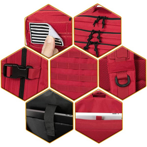 Mochila táctica personalizada con impresión de logotipo bordado al aire libre senderismo Camping equipo de viaje OEM proveedor de fábrica - Product Image 5