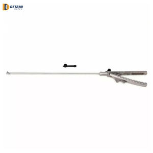 Kit de sutur Instruments médicaux Chirurgie laparoscopique Porte-aiguille Pilote V Type Mâchoire incurvée TC Laparoscopie Instruments laparoscopiques - Product Image 2