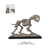 Moule de fossile de dinosaure, statue en résine, décoration d'intérieur, sculpture en résine sculptée, décoration d'intérieur, cadeau 3D et muséal