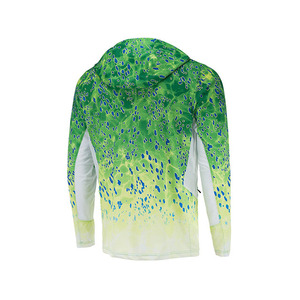 Pêche chasse escalade à capuche séchage rapide respirant UPF 50 + léger 100% Polyester vêtements de sport de plein air - Product Image 2