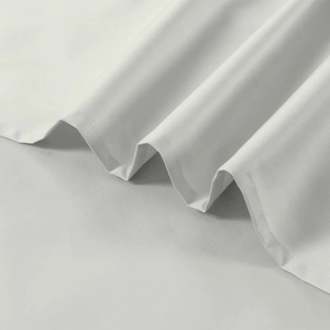 Juego de cama ajustado de Jersey suave y de alto grado más vendido, sábanas blancas de bajo precio de fabricante profesional - Product Image 4