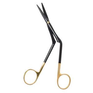 กรรไกรตัดจมูกด้ามจับสีทองคมเครื่องมือผ่าตัดพลาสติกทำจากสเตนเลสสตีล - Product Image 3