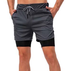 2025 nouveauté vêtements pour hommes Shorts personnalisés coton Shorts longueur décontracté cordon taille élastique hommes Shorts à vendre - Product Image 1