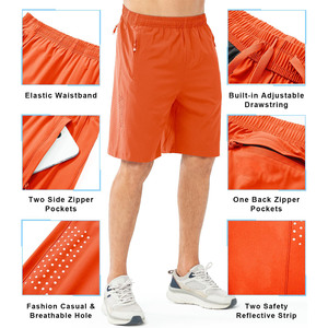2025 Wholesale High Quality Stretch Fabric Quick Dry Athletic <b>Shorts</b> Plain Fitness Curved Hem Custom Printing Logo <b>Men</b> <b>Shorts</b> - Product Image 3