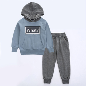 Conjuntos de Ropa Casual de Algodón 100% para Niños, Otoño, Trajes Deportivos Personalizados para Niños - Product Image 5