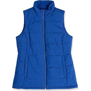 Gilet léger personnalisé, chaud, pliable, sans manches, veste d'hiver pour femme, taille plus, duvet de canard, coton, veste matelassée pour femme - Product Image 5