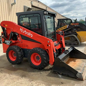 Chargeuse compacte sur chenilles Kubota SVL97-2, faible nombre d'heures, moteur diesel 96 CV, hydraulique à haut débit, machine d'origine japonaise Kubota - Product Image 1