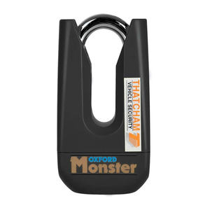Verrous et chaînes pour moto Oxford, verrou de disque Monster - Product Image 1