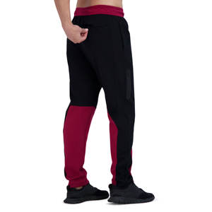 Venta al por mayor Unisex Tallaje Grande Ropa Deportiva Joggers 100% Algodón Pantalones de chándal de cintura alta Pantalones de chándal casuales con bloque de color Lienzo - Product Image 5