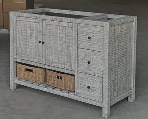 Vanité de salle de bain de 48 pouces 7, démontage de meubles en paquet plat, fabricant du Vietnam, finition à base d'eau non toxique - Product Image 5