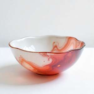 Tazón para Servir Multifuncional de Resina de Primera Calidad, Acabado Brillante, Modelo Diseño Ángel, Artesanía 3D Hecha a Mano para Comedor Moderno - Product Image 2