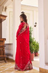 Diseño moderno mujer indio paquistaní Lehenga Choli 5mm bordado secuencia trabajo mejor precio para ropa de fiesta de boda de alta demanda - Product Image 2