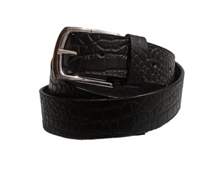 Vente en gros d'usine de ceinture pour homme en cuir PU ceinture à boucle ardillon pour homme - Product Image 1