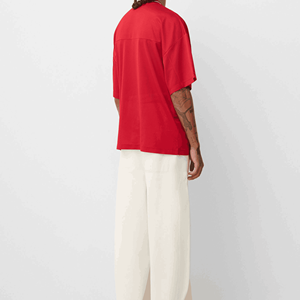 Camiseta de malla transparente para hombre, ropa de calle de manga corta con cuello redondo, camisetas transparentes para Fitness - Product Image 3