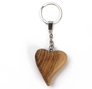 Porte-clés en bois sculpté à la main, carrés modernes, vente en gros, porte-clés en bois rond personnalisés avec étiquettes personnalisées - Product Image 3