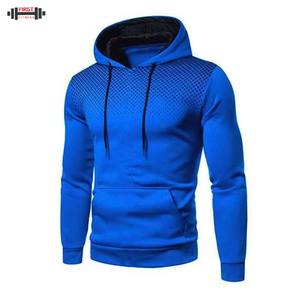 ชุดกีฬาผ้าฝ้ายสำหรับผู้ชายน้ำหนักเบาพิมพ์ลายโลโก้ตามสั่ง100% สำหรับฤดูหนาวสินค้าใหม่ - Product Image 5