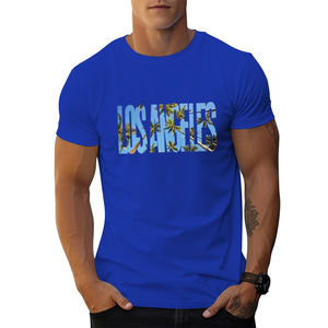 เสื้อยืดคอกลมแขนสั้นผู้ชายไซส์ใหญ่ ผ้าฝ้าย 100% ขายส่ง ลายตัวอักษร ปรับแต่งได้ ใส่สบายสำหรับฤดูร้อน - Product Image 3