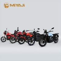 Moto électrique longue autonomie pour livraison et passager 200KM Option de tension de charge rapide 72V pour une utilisation en taxi