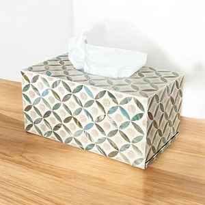 Boîte à mouchoirs en noyer de luxe | Porte-papier en bois pour salle de bain et salon | Mallette de rangement de bureau moderne | Organisateur de décoration intérieure - Product Image 1