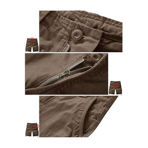 Logo personnalisé pour hommes, haut de gamme multi-poches, haut de gamme, tendance, jeans 100% coton de qualité supérieure - Product Image 5