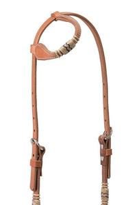 Nouvelle arrivée, ensemble de bride pour cheval de style western, cuir véritable, têtière et harnais, style cowboy pour l'équitation - Product Image 3