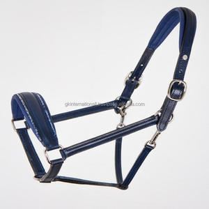 Équitation professionnelle licou de cheval en cuir de bonne qualité, Logo personnalisé, meilleure vente, prix de gros - Product Image 3