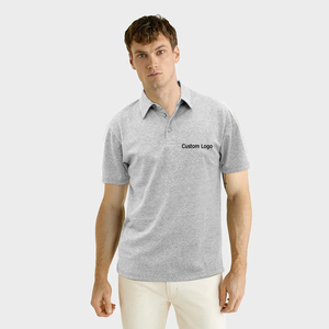 เสื้อโปโลผู้ชาย,เสื้อโปโลผ้าฝ้ายเข้ารูป (มีขนาดใหญ่และสูง) - Product Image 1