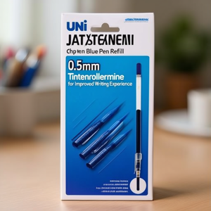 Uni-ball JETSTREAM 0.5mm Blue <b>Pen</b> Refill Tintenrollermine for Improved Writing Experience - Product Image 3